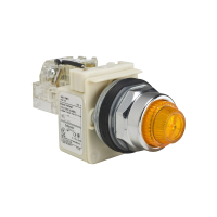 Dioda sygnalizacyjna LED pomarańczowa, 110-120V AC, BA9s, Fi-30mm, Harmony 9001K | 9001KT1A31 Schneider Electric