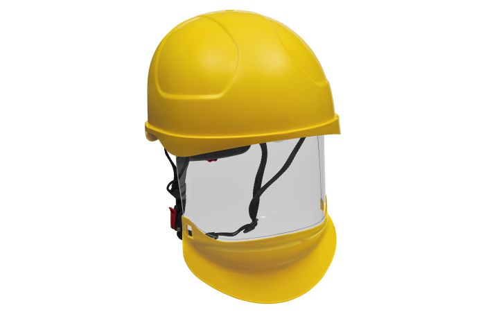 Hełm elektroizolacyjny z przyłbicą 1kV | HZP_1KV Erko