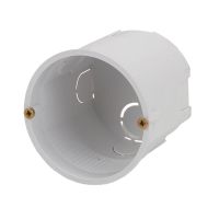 Puszka głęboka z wkrętami PKpw-Fi 60x60 p/t IP20, biała | 13.80 Elektro-Plast Opatówek