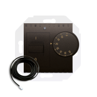 Regulator temperatury z czujnikiem zewnętrznym (moduł) 16(2) A, 230V, brąz mat DRT10Z.02/46 Simon 54 | DRT10Z.02/46 Kontakt Simon