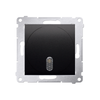 Dzwonek elektroniczny (moduł) 230VAC, antracyt DDS1.01/48 Simon 54 | DDS1.01/48 Kontakt Simon