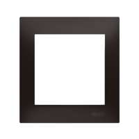 Ramka pojedyncza PREMIUM do puszek karton-gips IP20/IP44, antracyt DRK1/48 Simon 54 Premium | DRK1/48 Kontakt Simon