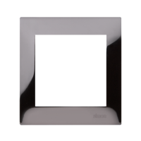 Ramka pojedyncza, ciemna stal, IP20/[IP44], Simon 54 Premium | DR1/67 Kontakt Simon