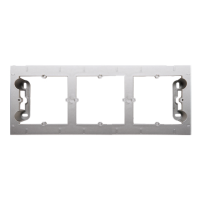 Puszka n/t 3-krotna do ramek PREMIUM, głębokość 35mm, srebrny mat DPN3/43 Simon 54 Premium | DPN3/43 Kontakt Simon