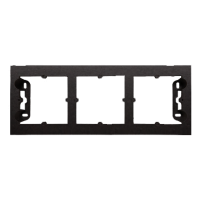 Puszka n/t 3-krotna do ramek PREMIUM, głębokość 35mm, antracyt DPN3/48 Simon 54 Premium | DPN3/48 Kontakt Simon