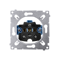 Gniazdo wtyczkowe z/u (mechanizm) 16A, 250V, zaciski śrubowe SGZ1M Simon 54 | SGZ1M Kontakt Simon