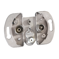 Gniazdo R-TV-SAT końcowe, tłum: R-TV-1,5dB, SAT-1,5dB 75466Z-69 Simon 82 | 75466Z-69 Kontakt Simon