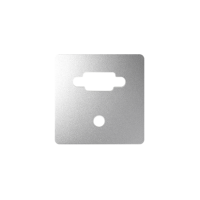 Pokrywa do gniazda VGA + Mini Jack, aluminium 8200091-093 Simon 82 | 8200091-093 Kontakt Simon