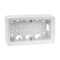 Puszka n/t 2-krotna, biały 8200760-030 Simon 82 | 8200760-030 Kontakt Simon