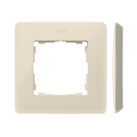 Ramka pojedyncza, Detail ORIGINAL-mono, krem / podstawa krem 8200610-031 Simon 82 Detail | 8200610-031 Kontakt Simon