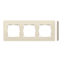 Ramka potrójna, Detail ORIGINAL-mono, krem / podstawa krem 8200630-031 Simon 82 Detail | 8200630-031 Kontakt Simon