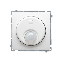 Łącznik z czujnikiem ruchu z przekaźnikiem, 8(2) A, biały BMCR10P.01/11 Simon Basic | BMCR10P.01/11 Kontakt Simon