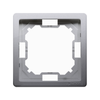 Ramka pojedyncza uniwersalna stal stal inox BMR1/21 Simon Basic | BMR1/21 Kontakt Simon