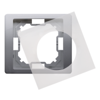 Ramka pojedyncza uniwersalna stal szlachetna BMRC1B/21 Simon Basic Neos | BMRC1B/21 Kontakt Simon