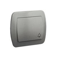 Przycisk dzwonek 10AX, 250V, zaciski śrubowe, aluminiowy AD1/26 Simon Akord | AD1/26 Kontakt Simon