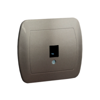 Gniazdo telefoniczne RJ11 pojedyncze, montaż na łapki lub wkręty, satynowy AT1E/29 Simon Akord | AT1E/29 Kontakt Simon