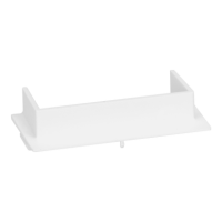 Adapter do kanału 20x50mm do obudów n/tch, czysta biel 51020900-030 Simon Connect | 51020900-030 Kontakt Simon