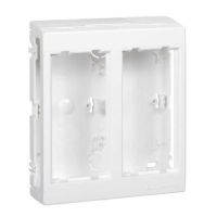 Obudowa n/t 2-modułowa, 4x K45, czysta biel Simon Connect | SBC250/9 Kontakt Simon