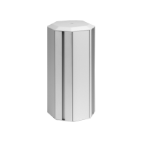 Minikolumna 4-stronna, wys.260mm 125x130mm, 4x5x K45, aluminium ALK545/8 Simon Connect | ALK545/8 Kontakt Simon