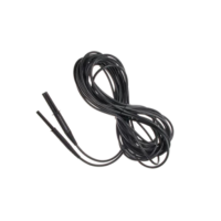 Przewódekranowany 10kV zakończony wtykami bananowymi czarny (20m) | WAPRZ020BLBBE10K Sonel