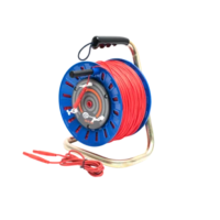 Przewód 200 m czerwony do pomiaru uziemień na szpuli | WAPRZ200REBBSZ Sonel