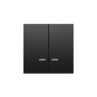 Klawisze z oczkiem do mechanizmów: SW5M, SP2M, czarny mat, Simon 54 | DKW5L/49 Kontakt Simon