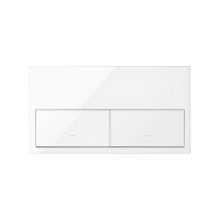 Panel 2-krotny: 2 klawisze biały Simon 100 | 10020201-130 Kontakt Simon