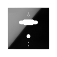 Pokrywa do gniazda VGA + mini-jack czarny Simon 100 | 10000091-138 Kontakt Simon