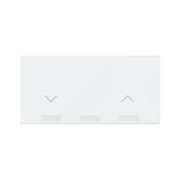 Klawisz iO przycisku roletowego biały mat Simon 100 | 10002080-230 Kontakt Simon