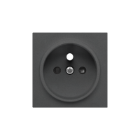 Pokrywa gniazda wtyczkowego pojedynczego do: SGZ1CM, SGZ1M, Grafitowy mat Simon 55 | TGZ1ZP/116 Kontakt Simon