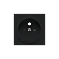 Pokrywa gniazda wtyczkowego pojedynczego do: SGZ1CM, SGZ1M, Czarny mat Simon 55 | TGZ1ZP/149 Kontakt Simon