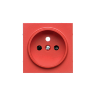 Pokrywa gniazda wtyczkowego pojedynczego do: SGZ1CM, SGZ1M, Czerwony Simon 55 | TGZ1ZP/122 Kontakt Simon