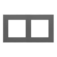 Ramka 2-krotna LINE, Grafitowy mat Simon 55 | TR2/116 Kontakt Simon