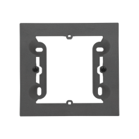Puszka natynkowa 1-krotna do ramek LINE/DUO. Wyokość: 40mm, Grafitowy mat Simon 55 | TPN1/116 Kontakt Simon