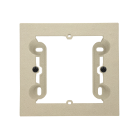 Puszka natynkowa 1-krotna do ramek LINE/DUO. Wyokość: 40mm, Szampański mat Simon 55 | TPN1/144 Kontakt Simon