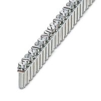 Mostek stały, przykręcany FBRNI 20-5 N, 20-biegunowy, srebrny | 3000609 Phoenix Contact