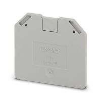 Pokrywa zamykająca D-UT 16, szara | 3047206 Phoenix Contact