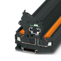 Zabezpieczający zacisk szeregowy - QTC 2,5-HESILED 24 (5X20) | 3050374 Phoenix Contact