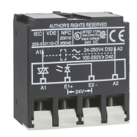 Moduł półprzewodnikowy 220V DC do stycznika LC1/LP1 | LA4DWB Schneider Electric