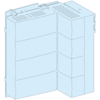 Blok zasilający NSX400 zamontowanego poziomo PrismaSet | LVS04070 Schneider Electric