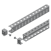 Wsporniki uniwersalne Spacial SF/SM 800x800x800mm | NSYSUCR4080 Schneider Electric