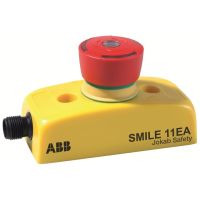 Jokab Safety, Smile 11 EA, wyłącznik awaryjny w obudowie ze wskaźnikiem LED, 2NC, M12-5P | 2TLA030051R0000 ABB