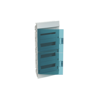 Obudowa Mistral41F podtynkowa drzwi przezroczyste 48 modułów z listwą N+PE, AT&U/Mistral | 1SLM004101A1208 ABB