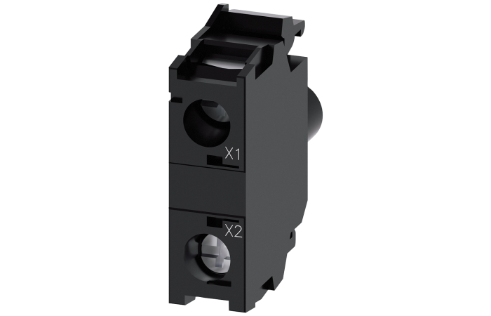 Blok LED 24V AC DC przyłącze śrubowe do montażu tablicowego, niebieski, SIRIUS ACT | 3SU1401-1BB50-1AA0 Siemens