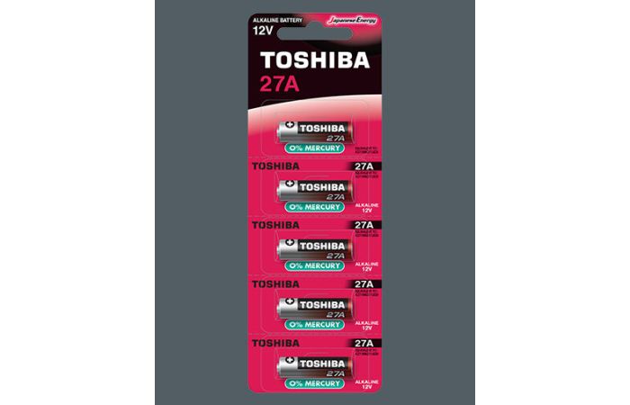 Bateria 27A 12V TOSHIBA SPECIAL do pilota ( (blister 5szt) | 00152720 Toshiba