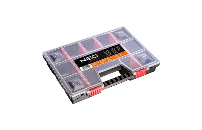 Organizer z regulowanymi przegrodami | 84-118 NEO TOOLS