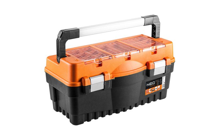Skrzynka narzędziowa 20 z tacką | 84-105 NEO TOOLS