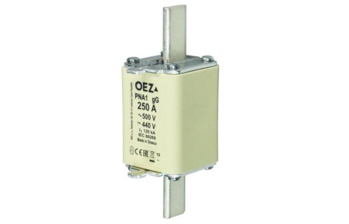 Wkładka bezpiecznikowa nożowa PNA1 63A gG 500VAC/440VDC | OEZ:40435 OEZ Polska