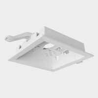 Adapter do montażu podtynkowego oprawy LOVATO 3 biały | LV3/REC/WH Awex