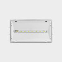 Oprawa EXIT S IP65 LED 2W 1h jednozadaniowa AT biała + grzałka HTR-25 | ETS/2W/B/1/SE/AT/WH+HTR-25 Awex